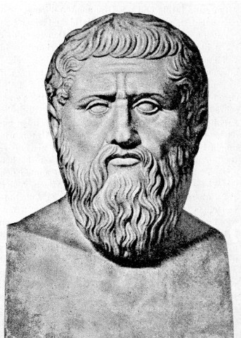 Förenklad bild av Platon
