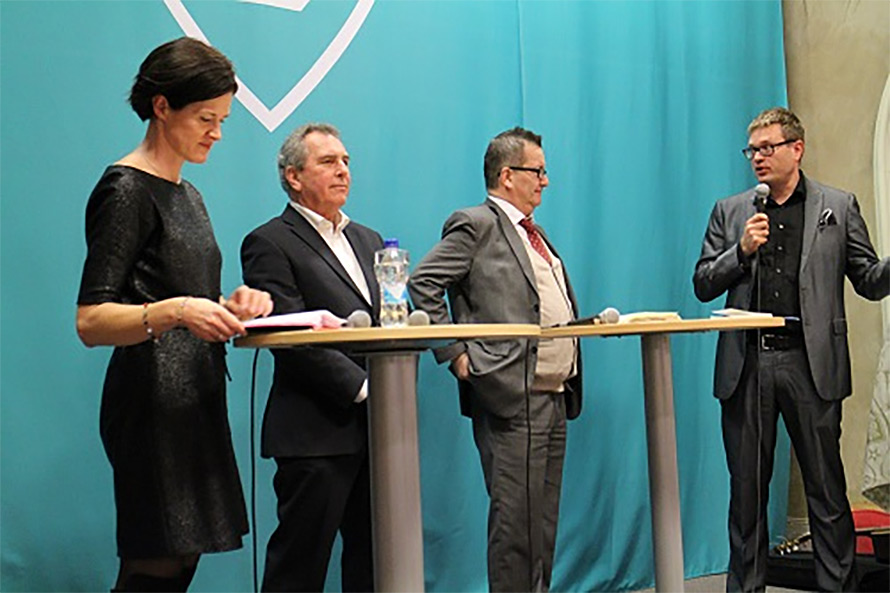 Ur arkivet: Debatt och lansering av boken om löntagarfonderna