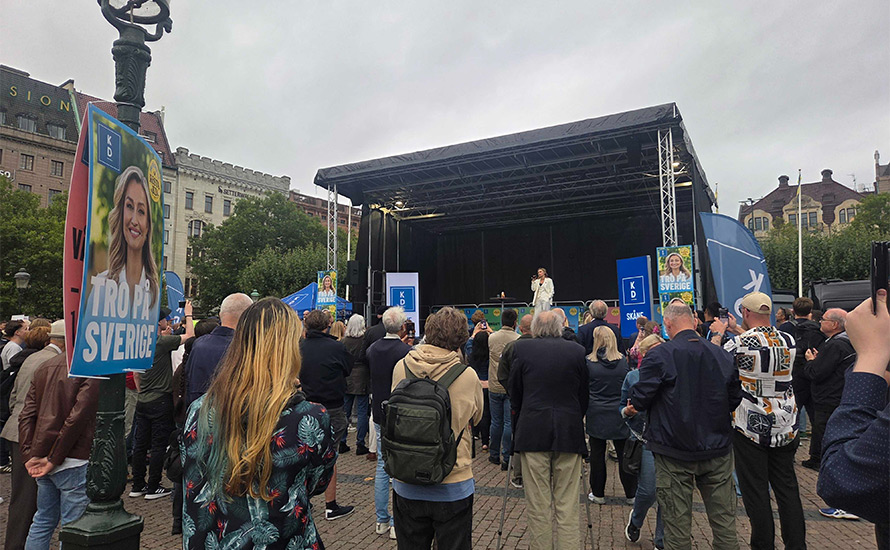 Edward Hamilton: Ebba Busch medskyldig till fantasin om en mittenregering
