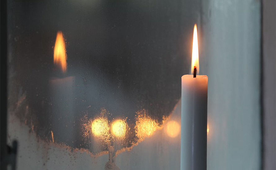 Ur arkivet: Ett litet ljus i advent