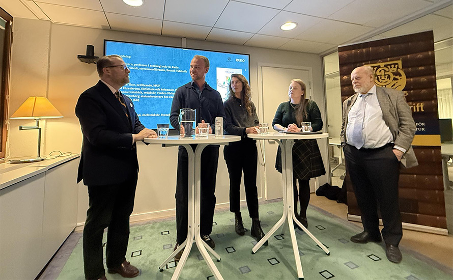 Anders Ydstedt: Fullt hus på idéhistorisk afton om Frihet eller socialism