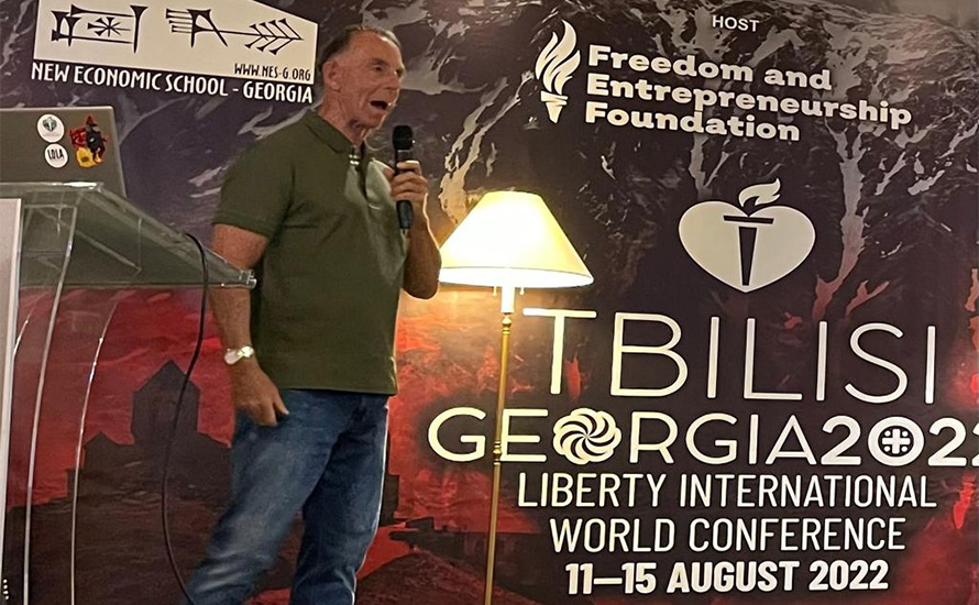 Rainer Zitelmann: Om värdet av frihet – Liberty International World Conference i Tbilisi