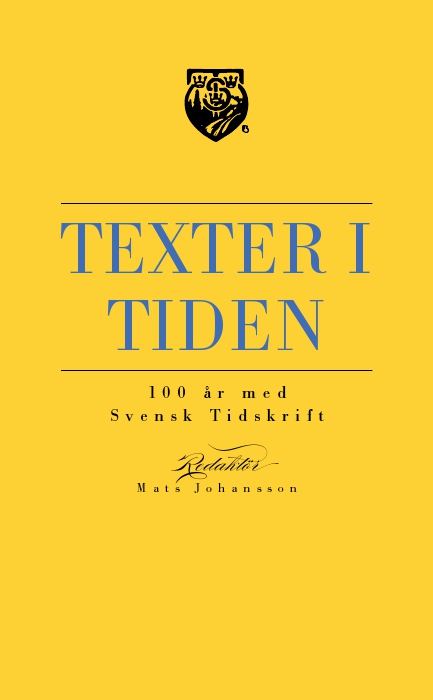 Texter i tiden som e-bok