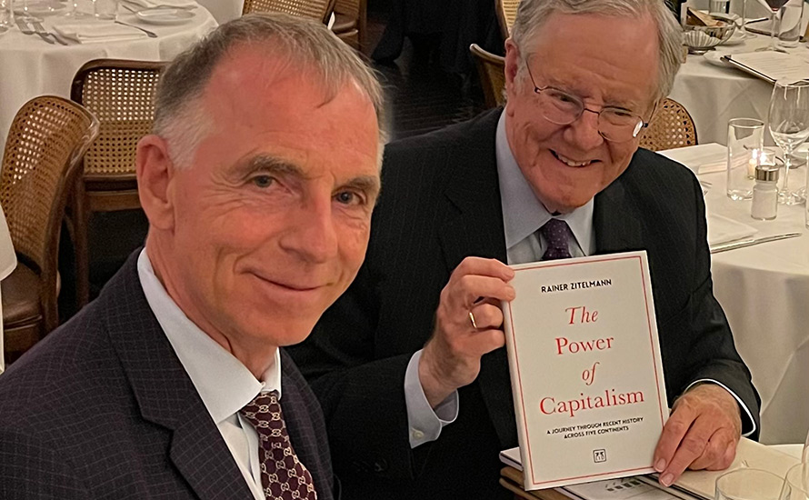 Intervju: Rainer Zitelmann träffade Steve Forbes i New York